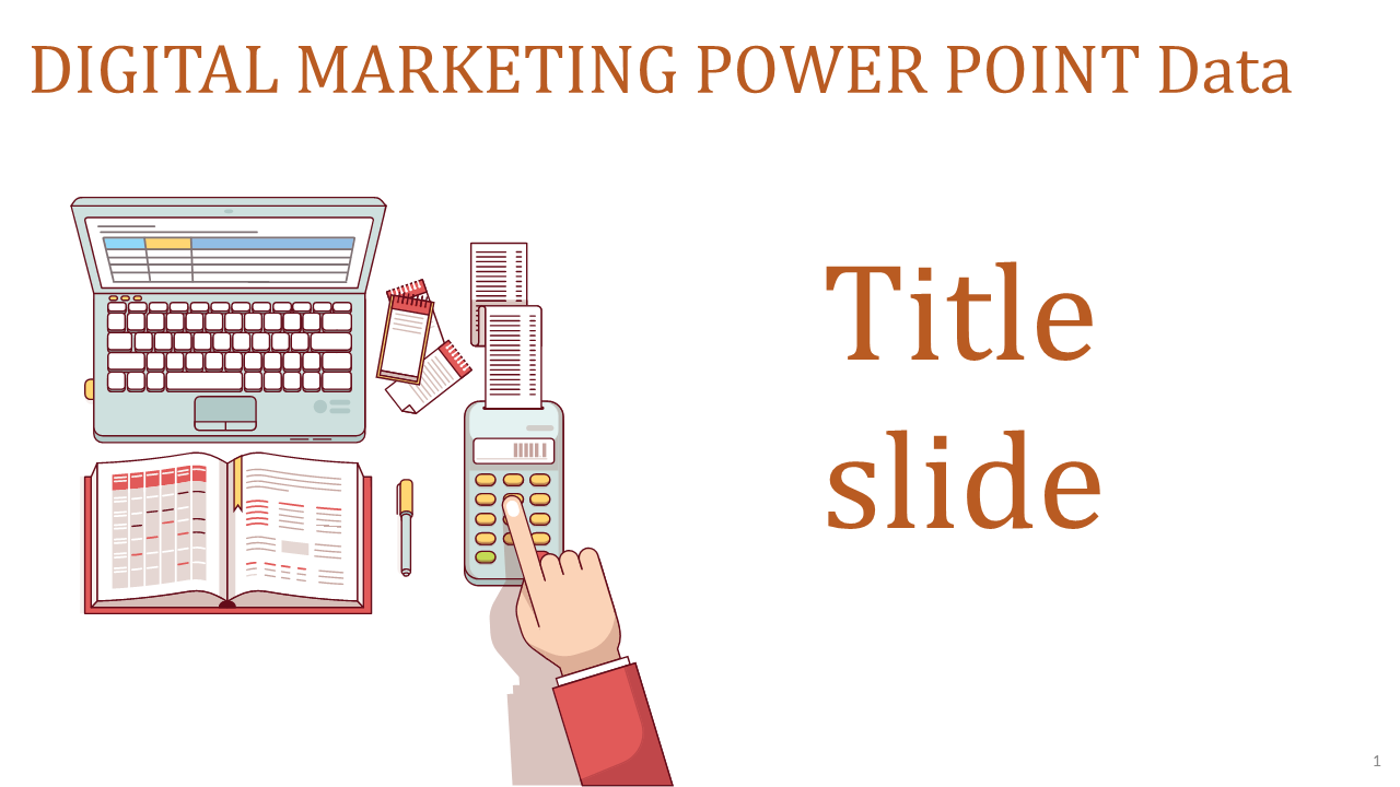 Attractive Digital Marketing PowerPoint and Google Slides